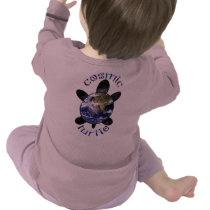 Cosmic Turtle 2-Sided Infant Longsleeve Tshirt