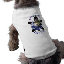 Cosmic Turtle Dog Shirts