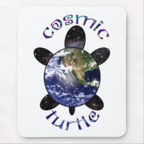 Cosmic Turtle Mousepad