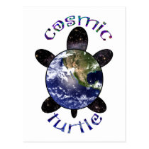 Cosmic Turtle Postcard