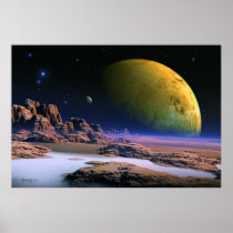 Cosmic vista - space art posters