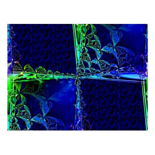 Cosmic Windowpane Post Card
