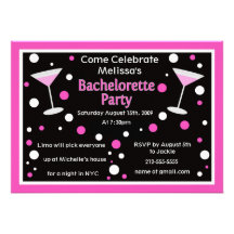Cosmo Bachelorette Invite