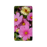 Cosmo Bouquet Address Label