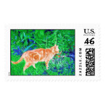 cosmo watercolor postage