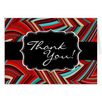 Cosmo Waves A2 Thank You Card