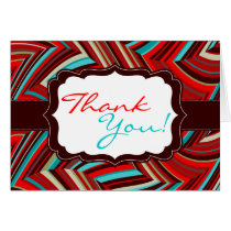 Cosmo Waves A2 Thank You Card