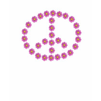 Cosmoflower Peace Sign t-shirts