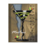 Cosmopolitan Martini Party Invitation Post Card