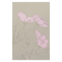 Cosmos Daisies Flower Art Stationery