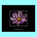Cosmos Flower (w/ Chrome Special Effects ) posters