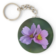 Cosmos in the Garden Keychain keychain