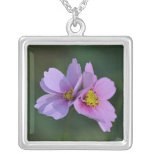 Cosmos in the Garden Necklace necklace