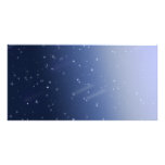 Cosmos Storm Custom Photo Card