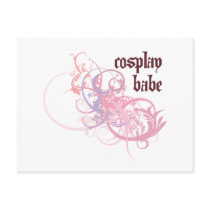 Cosplay Babe postcards by busybees Cosplay Babe postcards