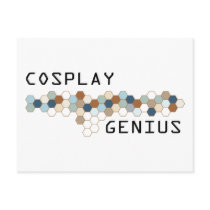 Cosplay Genius postcards by itsallhot Cosplay Genius postcards