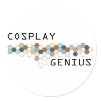 Cosplay Genius stickers