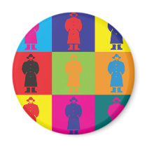 Cosplay Pop Art magnets by sciencewillprevail Cosplay Pop Art magnets