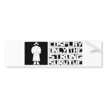 Cosplay Survive bumper stickers