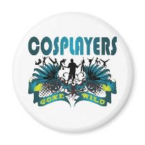 Cosplayers Gone Wild magnets by busybrain Cosplayers Gone Wild magnets