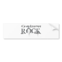 Cosplayers Rock bumper stickers