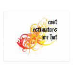 Cost Estimators Are Hot Post Cards
