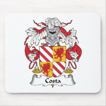 Costa Family Crest mousepads