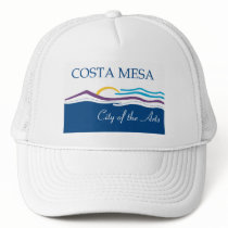 Costa Mesa Flag Hat by FlagTshirts Costa Mesa Flag Hat