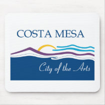 Costa Mesa Flag Mousepad