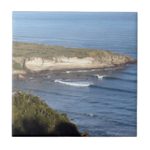 Costa que practica surf Nueva Zelanda Teja Ceramica