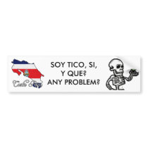 Costa Rica Bumper Sticker bumper stickers by geinervalverde Costa Rica Bumper Sticker bumper stickers
