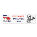 Costa Rica Bumper Sticker - Customized bumper stickers by geinervalverde Costa Rica Bumper Sticker - Customized bumper stickers