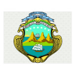 Costa Rica Coat of Arms detail Post Cards