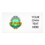 Costa Rica Coat of Arms Picture Card