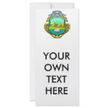 Costa Rica Coat of Arms rack cards