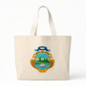 Costa Rica Coat of Arms Tote Bag