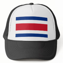 Costa Rica, Costa Rica flag Mesh Hats
