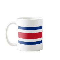 Costa Rica, Costa Rica flag Coffee Mug
