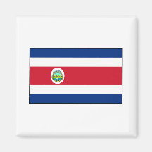 Costa Rica Costa Rican Flag Refrigerator Magnets