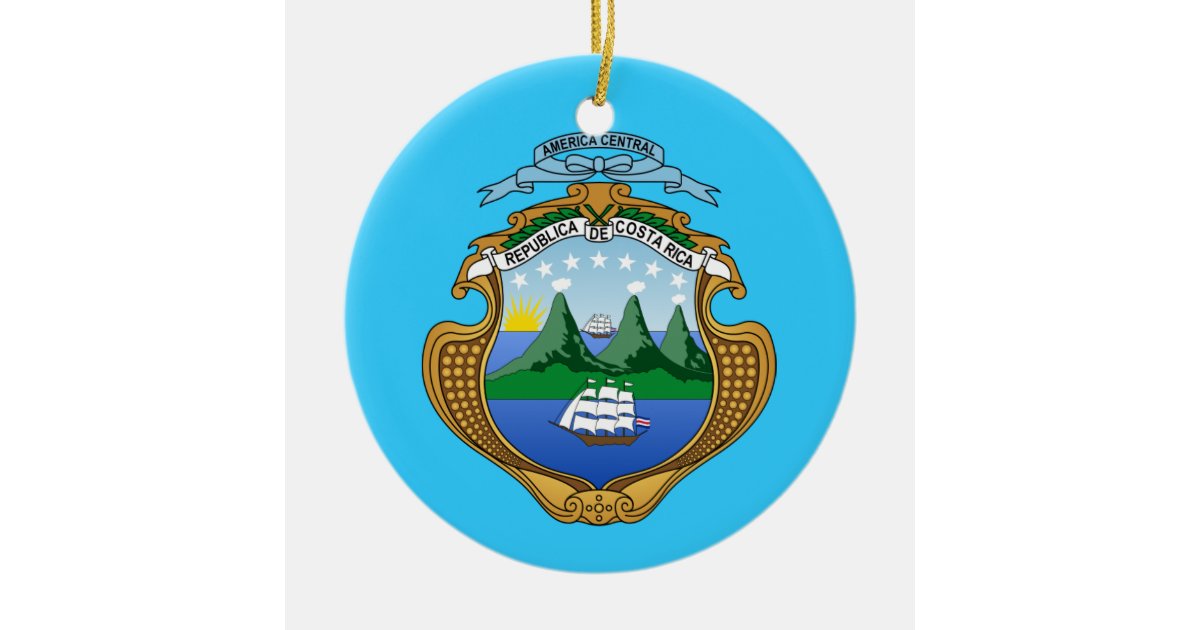 costa rica custom christmas ornament zazzle costa rica custom christmas ornament zazzle