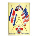 Costa Rica - Emblems of Liberty and Humanity posters by lc_wpa Costa Rica - Emblems of Liberty and Humanity posters