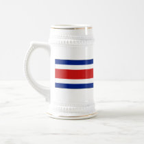 Costa Rica Flag and Map Mug by FlagAndMap Costa Rica Flag and Map Mug
