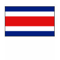 Costa Rica Flag and Map T-Shirt
