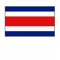 Costa Rica Flag and Map T-Shirt