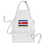 Costa Rica Flag aprons