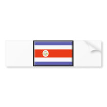 Costa Rica Flag bumper stickers by jacinto888 Costa Rica Flag bumper stickers