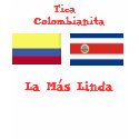 costa_rica_flag, colombian_flag, Tica, Colombia... t-shirts by Francesca21206 costa_rica_flag, colombian_flag, Tica, Colombia... t-shirts