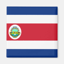 Costa Rica Flag CR Fridge Magnet