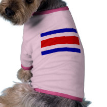 Costa Rica Flag pet clothing by coolcountry Costa Rica Flag pet clothing