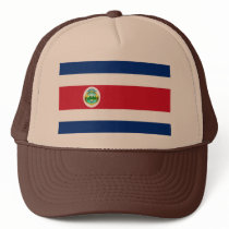 Costa Rica Flag hats